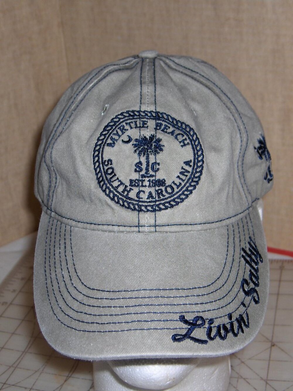 Myrtle Beach Cap, Size Adjustable, Never Worn